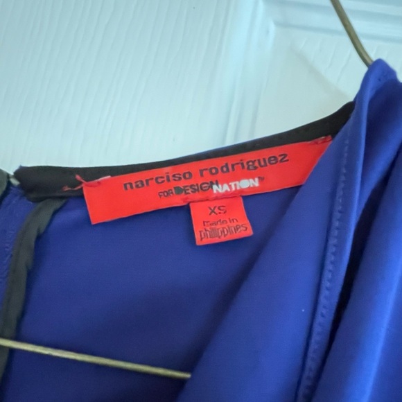 NWOT Narciso Rodriguez color block dress size XS 17” p to p - Picture 6 of 6